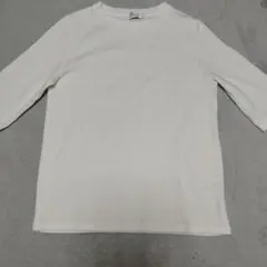 LOWRYS FARM ホワイト 長袖Tシャツ Lサイズ