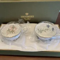 【未使用品】ナルミ 鳴海 NARUMI シーボルト フロリレギウム デザート皿 未使用品】ナルミ 鳴海 NARUMI シーボルト フロリレギウム