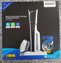 PS5 スリム冷却ステーション コントローラー充電ステーション PS5 Slim