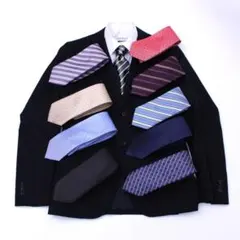 【10本セット】 ネクタイ ビジネス 仕事用 社会人 スーツ シャツ タイ 17