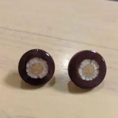 studio CLIP ウッドバードピアス