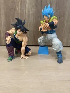 一番くじドラゴンボール BWFC ゴジータ＆バーダックA賞2体セット　箱半券あり