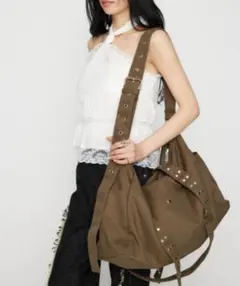 【完売品】LAGUA GEM WRAP COTTON BIG バッグ