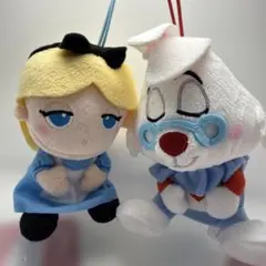 ふしぎの国のアリス　アリスとホワイトラビット むにゃすやマスコット