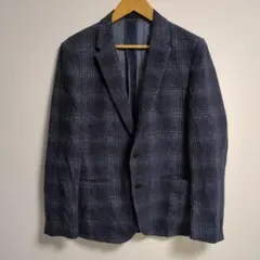 m.f.editonal LAMIFICIO　テーラードジャケット チェック　L