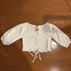 Chico バッグリボンTシャツ