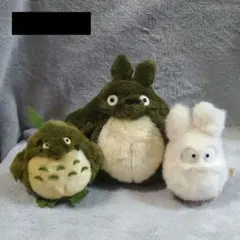【当時物】となりのトトロ ぬいぐるみ 3点セット サンアロー 徳間　初期のサムネイル