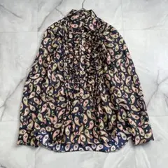 美品✨トリココムデギャルソン ボタニカル パフスリーブブラウス タータンチェック tricot COMME des GARCONS - 美品✨トリココムデギャルソン ボタニカル