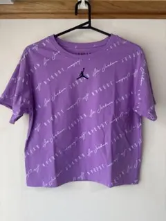 Jordan ショート丈 Tシャツ パープルのサムネイル