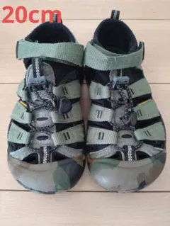 KEEN アウトドアサンダル カモフラージュグリーン