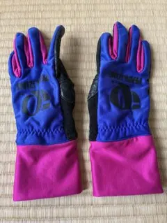 パールイズミ　手袋　競技用　自転車用　Lサイズ　鮮やかピンクとブルー美品のサムネイル