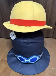 ワンピース　大きな帽子　ルフィ　サボ