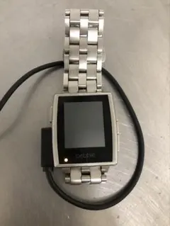 Pebble steel スマートウォッチ 本体 シルバー