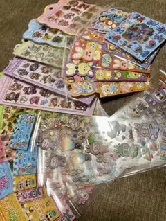 ラブブボンボンシールなど大量21点セット⚫️イタリアンブレインロットスティッチ