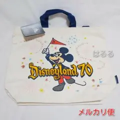 カリフォルニアディズニー　70周年　ミッキー　トートバッグ
