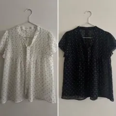 【earth】music & ecology アース　ブラウス2枚セット