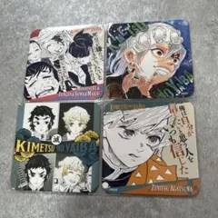 鬼滅の刃　原画展　アートコースター　宇髄天元　我妻善逸　4枚セット