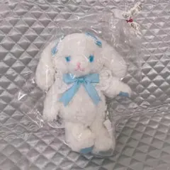 ひ*た様 うさくみゃリュック　ミニミニ　オフ白×サックス　BABY 未使用のサムネイル
