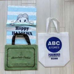 ハワイ エコバッグ まとめ売り ホノルルクッキー ハッピーハレイワ ABCストアのサムネイル
