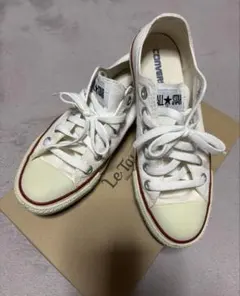 CONVERSE ALL STAR ホワイト ローカット スニーカー