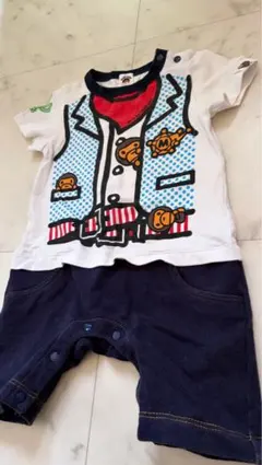 2026年最新】BaPe kids ロンパースの人気アイテム - メルカリ