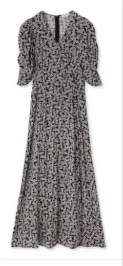 FRAY I.D カシュクールフラワーワンピース