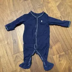 Ralph Lauren ネイビー ロンパース 3M