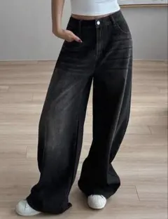 DAZY ビンテージ　ルーズストレートレッグ　バギージーンズ