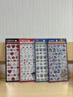 ボンボンドロップシール ミニ ズートピア ベイマックス リトルグリーンメン 4枚