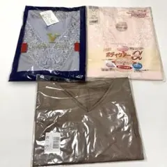 レディース肌着　長袖・3分袖・タンクトップ　Lサイズ　3枚セット