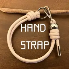 数量限定 NewVer. ハンドメイド ハンドストラップ 輸入PUレザー ピンク