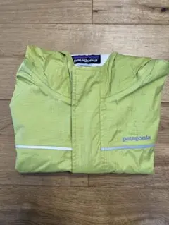 パタゴニアキッズ ウィンドーブレーカー イエロー boys S（８）