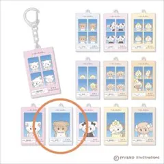 mikko illustration LATTE アクリルキーホルダー
