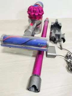 【ジャンク品】dyson SV07 スティッククリーナー 本体 ピンク ダイソン SV07 V6 ジャンク スタンド付 バッテリー不良 ピンク - メルカリ