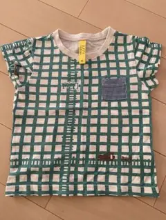チェック柄Tシャツ サイズ95