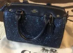 コーチ　☆星ラメ☆2wayショルダー