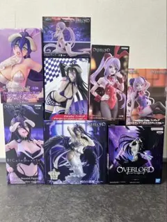 最新含むオーバーロード フィギュア 8点セット アルベド シャルティア