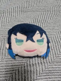 伊之助　鬼滅キャラクター顔ポーチ　ジッパー付き