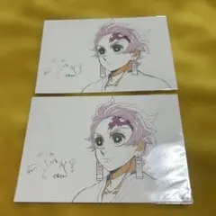 鬼滅の刃 ワールドツアー 刀鍛冶の里 原画 ポストカード 竈門炭治郎