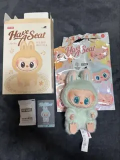 う*ん様 ラブブ　ハブアシート　have a seat BABA QUQU 2点 正規品】THE MONSTERS ラブブ ハブアシート QUQU 公式正規品