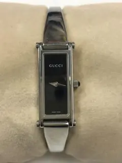 稼動品 GUCCI グッチ 1500L リーフ柄 ローマンバングル 腕時計 - メルカリ