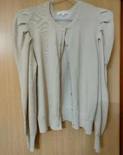 新品未使用　grove　カーディガン　ベージュ