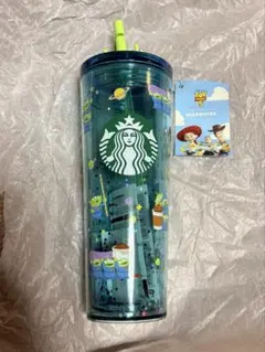 限定】韓国スタバ トイストーリー リトルグリーンメン タンブラー