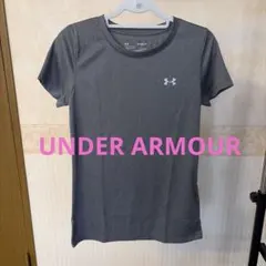 お値下げ　超美品　アンダーアーマー　ヒートギア半袖Tシャツ　グレー　XS
