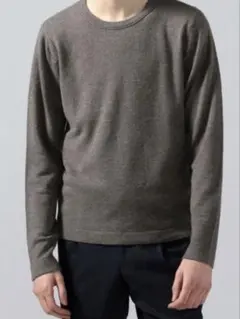 TOMORROWLAND スーパーファインラムワール クルーネックニット