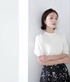 ドッキングシアースリーブニット NATURAL BEAUTY BASICのサムネイル