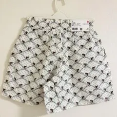 新品未使用　ユニクロ　ポール&ジョー　ショートパンツ キュロット　ネコ　140