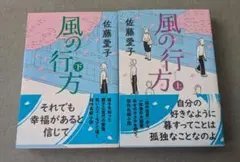 【文庫２冊セット】風の行方 上下巻セット 佐藤愛子