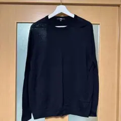 ユニクロUNIQLOメリノクルーネックセーター