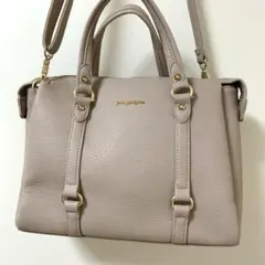 passage mignon 2way ショルダーバッグ グレージュ　送料込みのサムネイル